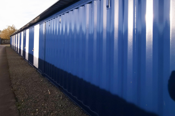 Blue Storage Container Units 1